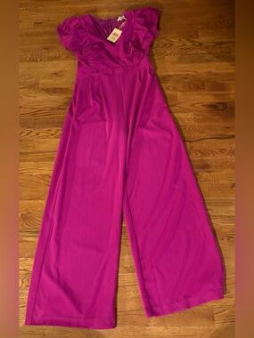 ENTRO Jumpsuit, Fushia, NWT